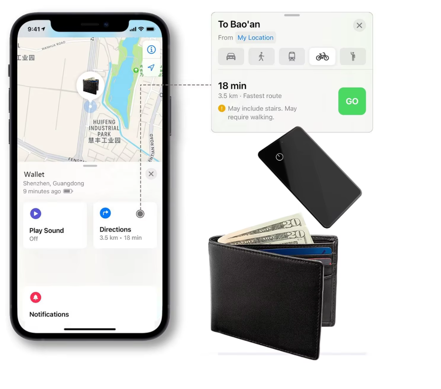 FindEasy Tracking Card